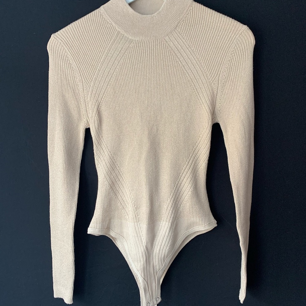 Beige DYNAMITE Bodysuit